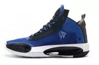 air jordan 34 designer blue red